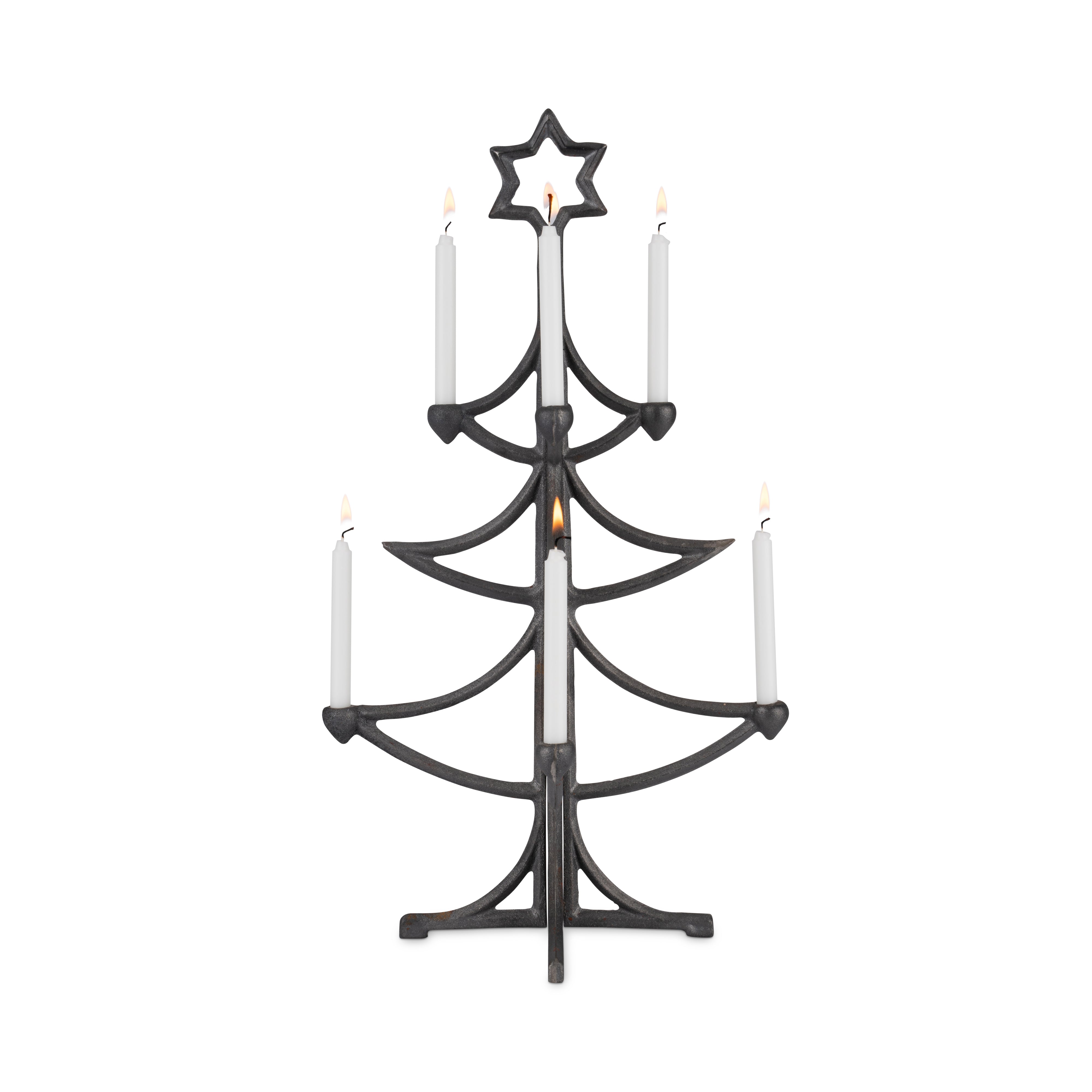 Christmas tree in bronze or cast iron