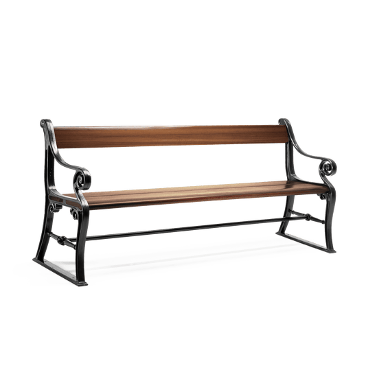 Classic Copenhagen Bench - Mahogany Seat
